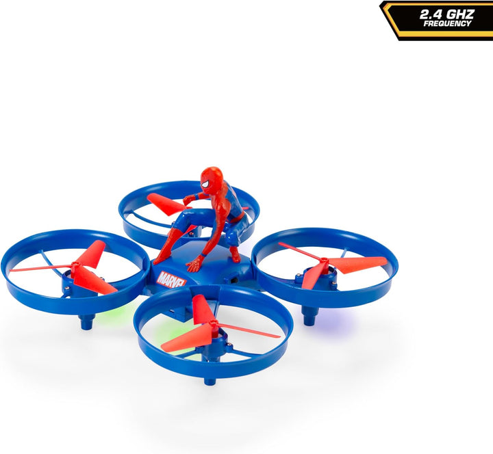 Dickie Toys RC Drone Spider-Man (17 cm) - ferngesteuerte Drohne für Kinder mit 3 Geschwindigkeiten u