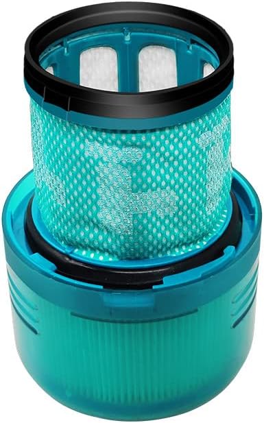 2x Trade-Shop Ersatz-Filter HEPA Türkis kompatibel mit Dyson Cyclone V11 Serie (wie V11 Absolute, An