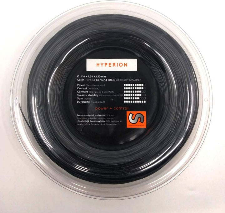 Signum Pro Hyperion 200m schwarz 1 1,30 mm Schwarz, 1,30 mm Schwarz