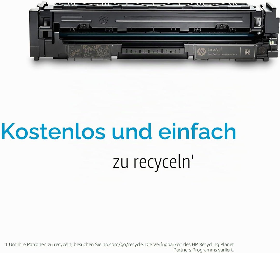 HP 212X (W2122X) Gelb Original Toner mit hoher Reichweite für HP Color LaserJet Enterprise M554, M55