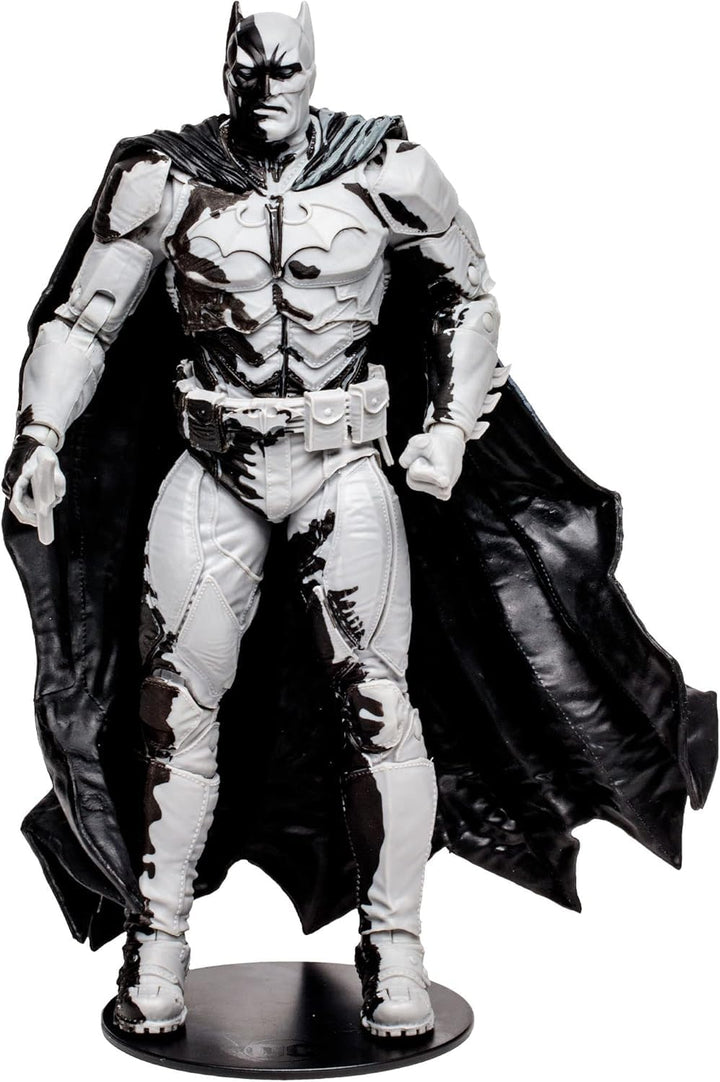 McFarlane DC Direct Actionfigur & Comic Black Adam Batman Line Art Variant (Gold Label) (SDCC) 18 cm