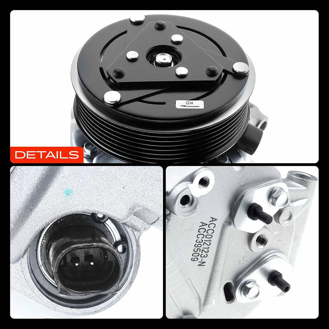Frankberg Klimakompressor Klimaanlage Kompatibel mit Espace IV JK0/1 1.9L 2.2L Diesel 2002-2008 Espa
