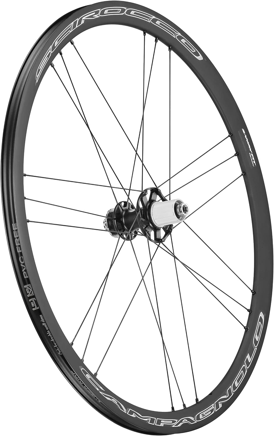Campagnolo Unisex – Erwachsene Scirocco DB Laufradsatz, Schwarz, 28"