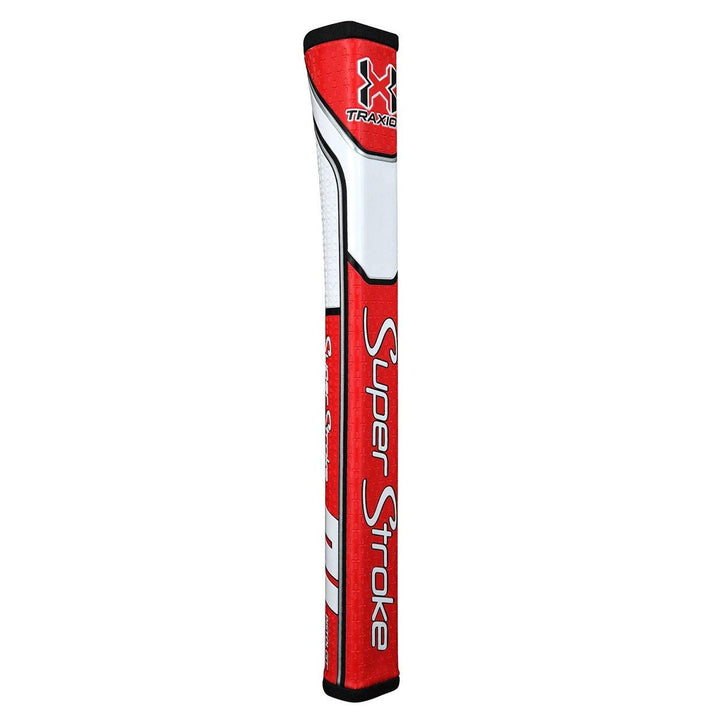 SuperStroke Traxion Pistol GT 2.0 Golf Putter Grip Rot/Weiss, Rot/Weiss