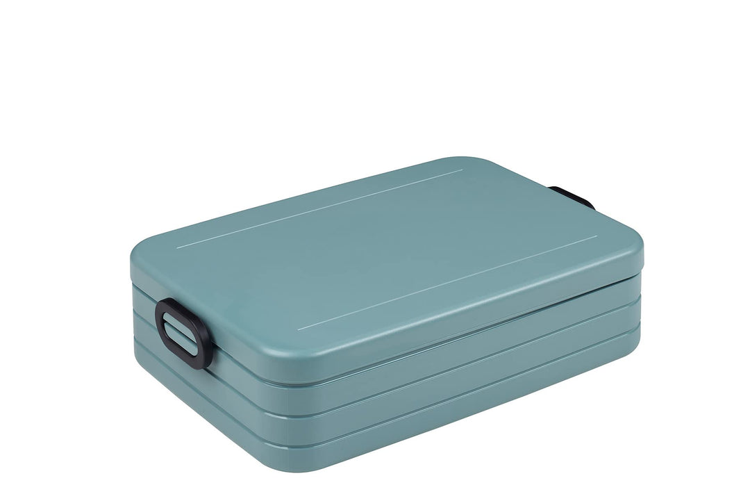 Mepal Brotdose Large – Brotdose To Go - Lunchbox für 4 Sandwiches oder 8 Brotscheiben - Meal Prep Bo