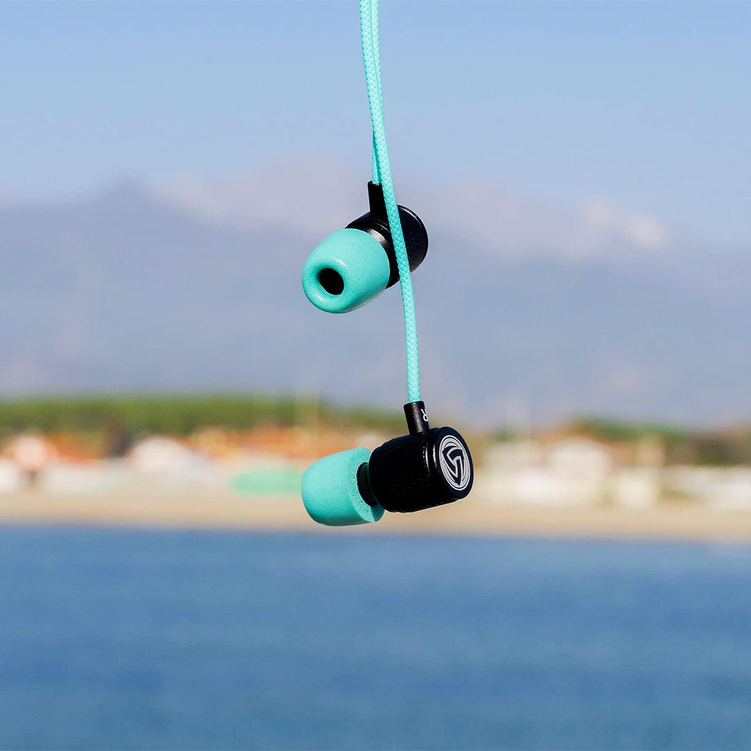 LUDOS Ultra Kopfhörer In Ear Ohrhörer mit Kabel und Mikrofon, Kristallklarer Klang, Ausgewogene Höhe
