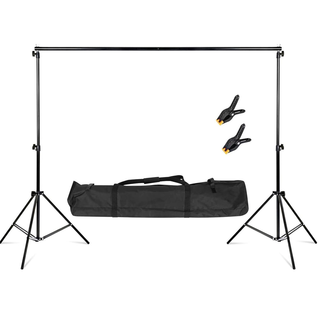 Youyijia 2 x 3m Hintergrund Fotografie Stützsystem Verstellbarer Fotostudio Hintergrundständer Photo