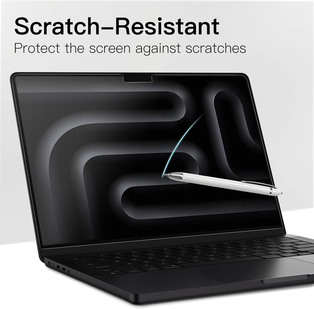 JETech Schutzfolie für MacBook Pro 16 Zoll (M1-M5, 2021-2026), Blendfreiem Displayschutz Matt, Anti