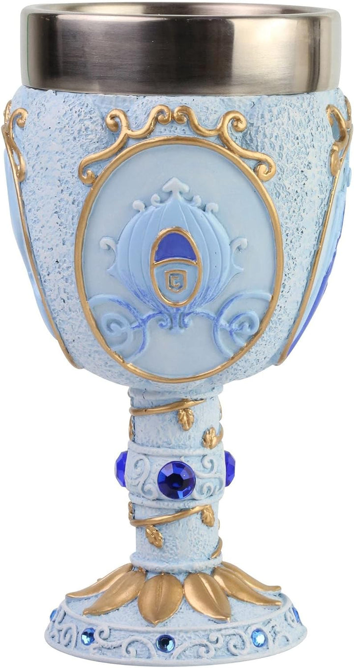 ENESCO Disney Showcase Cinderella Castle Dekorativer Kelch, 18 cm, Mehrfarbig, 6007189