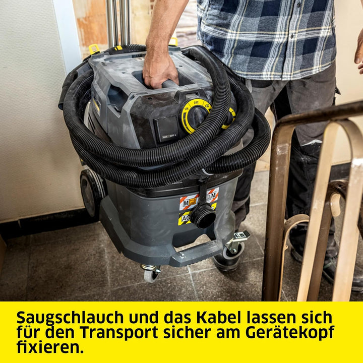 Kärcher Nass-/Trockensauger NT 30/1 Tact Te M, Leistung: max. 1380 W, Kunststoffbehälter: 30 l, Gerä