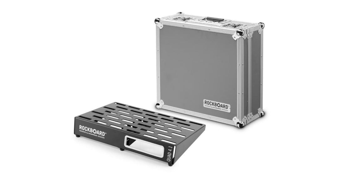 RockBoard QUAD 4.1 mit Flight Case - Effektboard