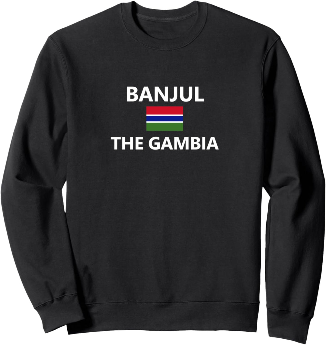 Banjul Gambia Flagge Land Flag Country Sweatshirt