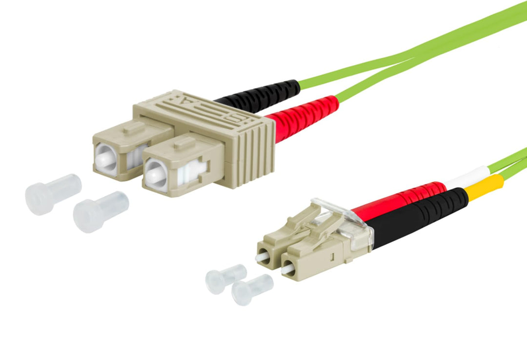 METZ CONNECT OpDAT Patchkabel, SC-D/LC-D OM5, 1 m, 1 m