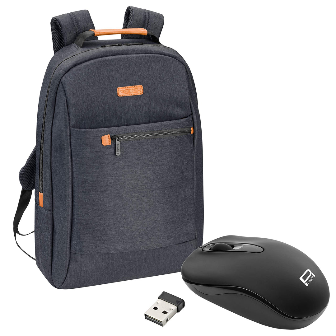 PEDEA Laptop Rucksack "Elegance" Notebook-Rucksack bis 17,3 Zoll (43,9 cm) mit Tablet-PC Fach bis 10
