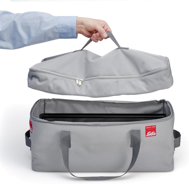 Solis Transport- & Aufbewahrungstasche für 5-in-1 Tischgrill Typ 791 – Grill Tasche mit Fach für Rac