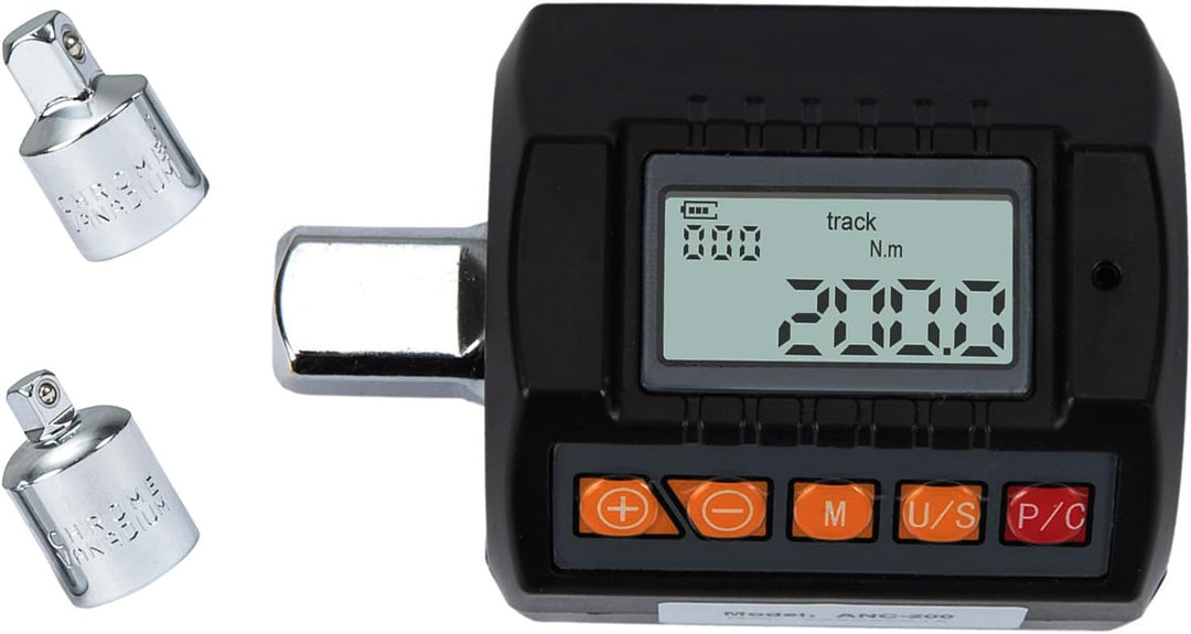Beslands Digitaler Drehmomentadapter Grosser Bildschirm Digitalanzeige Drehmomentmesser Einstellbare