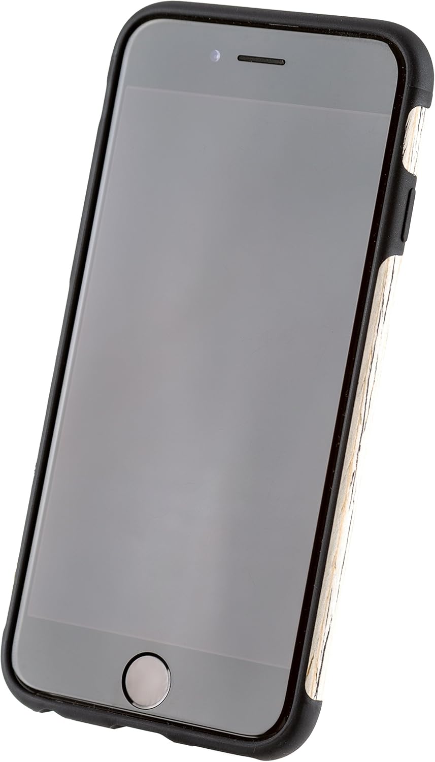 SEBASTIAN STURM Handyhülle "MAXI" | Hergestellt aus echtem Holz "White Walnut" in einer TPU-Hülle |