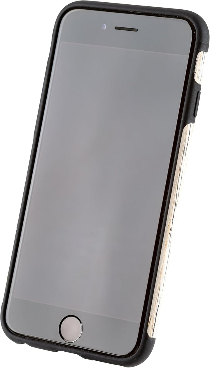 SEBASTIAN STURM Handyhülle "MAXI" | Hergestellt aus echtem Holz "White Walnut" in einer TPU-Hülle |