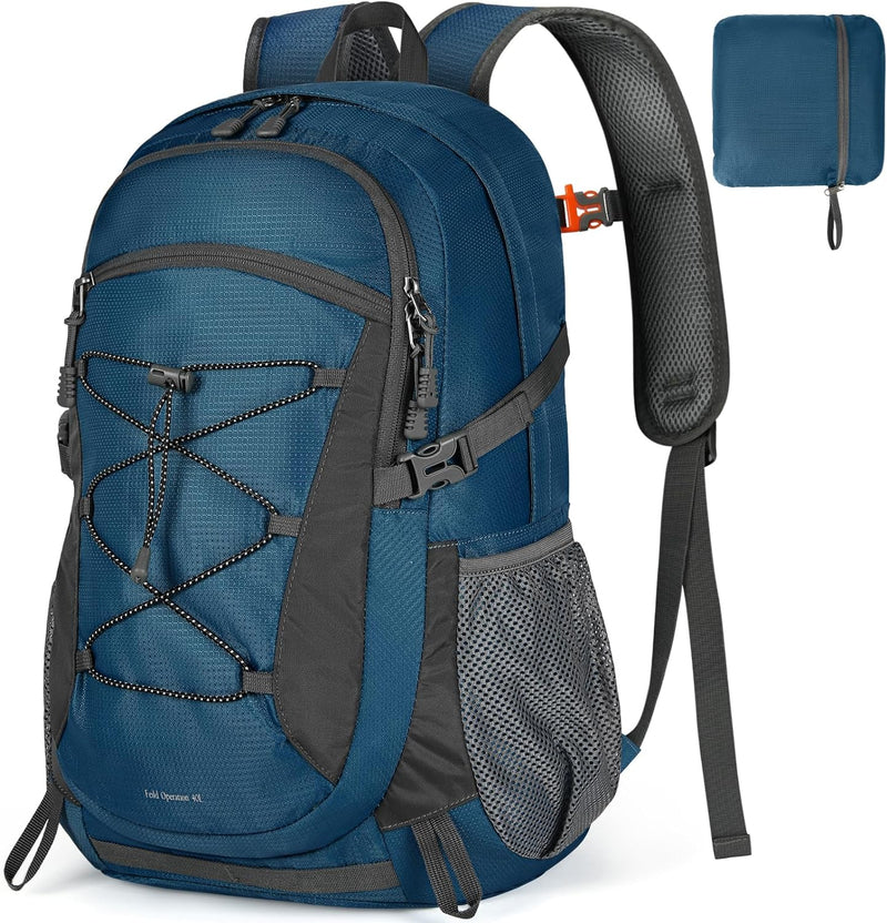 RAINSMORE Wanderrucksack Herren Damen 40L Wasserdichter Rucksack Leicht Gross Reiserucksack Trekking