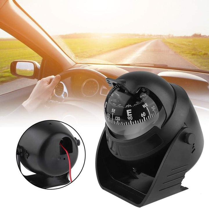 Camping Survival Kompass Einstellbare Navigation Wanderrichtung Pointing Guide Ball Kompass für Auto
