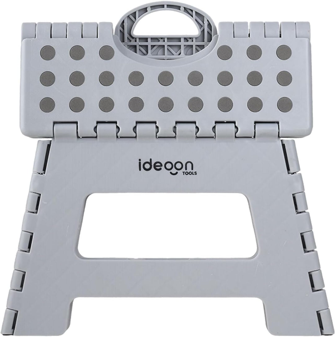 ideoon 2er Set Stabiler Klappbarer Tritthocker bis 150 kg belastbar – Faltbarer Tritthocker flach &amp;