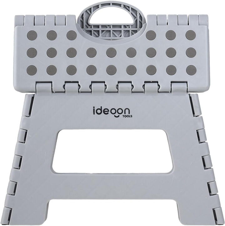 ideoon 2er Set Stabiler Klappbarer Tritthocker bis 150 kg belastbar – Faltbarer Tritthocker flach &amp;