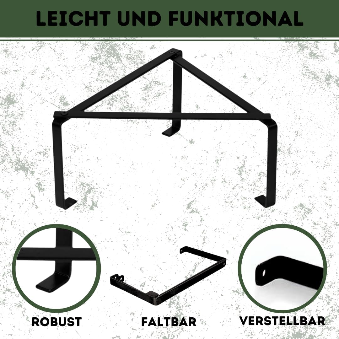 ESYA® Outdoor | Standfläche für Pfannen und Töpfe | Outdoor Küche | Gestell für Pfannen und Töpfe |