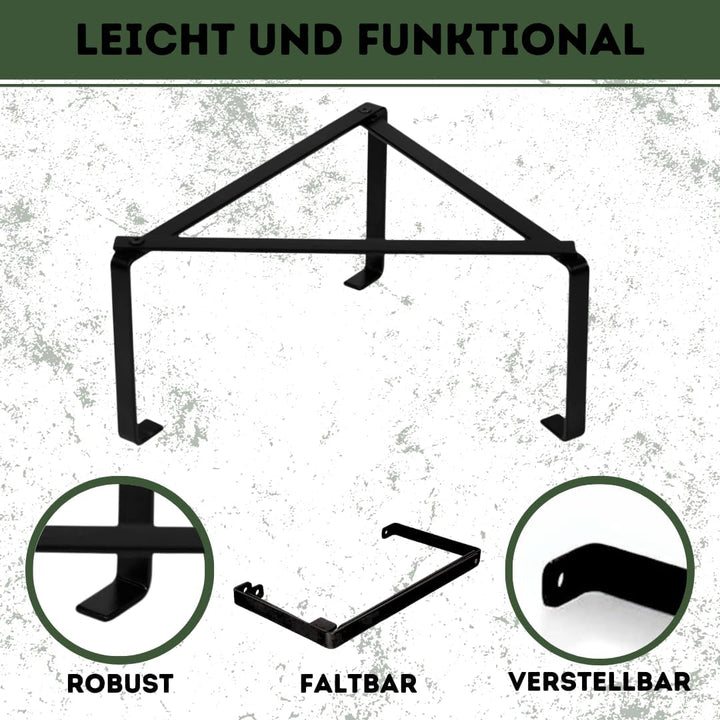 ESYA® Outdoor | Standfläche für Pfannen und Töpfe | Outdoor Küche | Gestell für Pfannen und Töpfe |