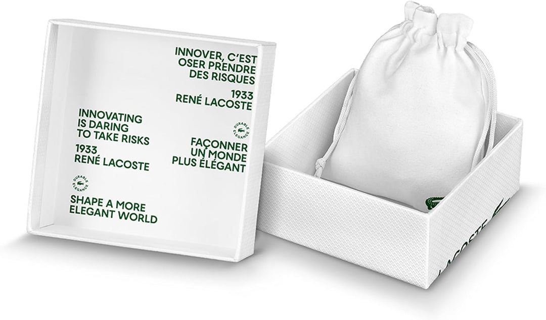 Lacoste Armband mit Knebelverschluss für Herren Kollektion STENCIL Yellow Gold, Yellow Gold