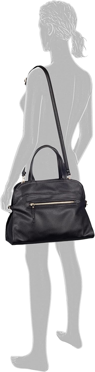 Gabor bags Neomi Damen Shopper Umhängetasche Reissverschluss Gross Schwarz