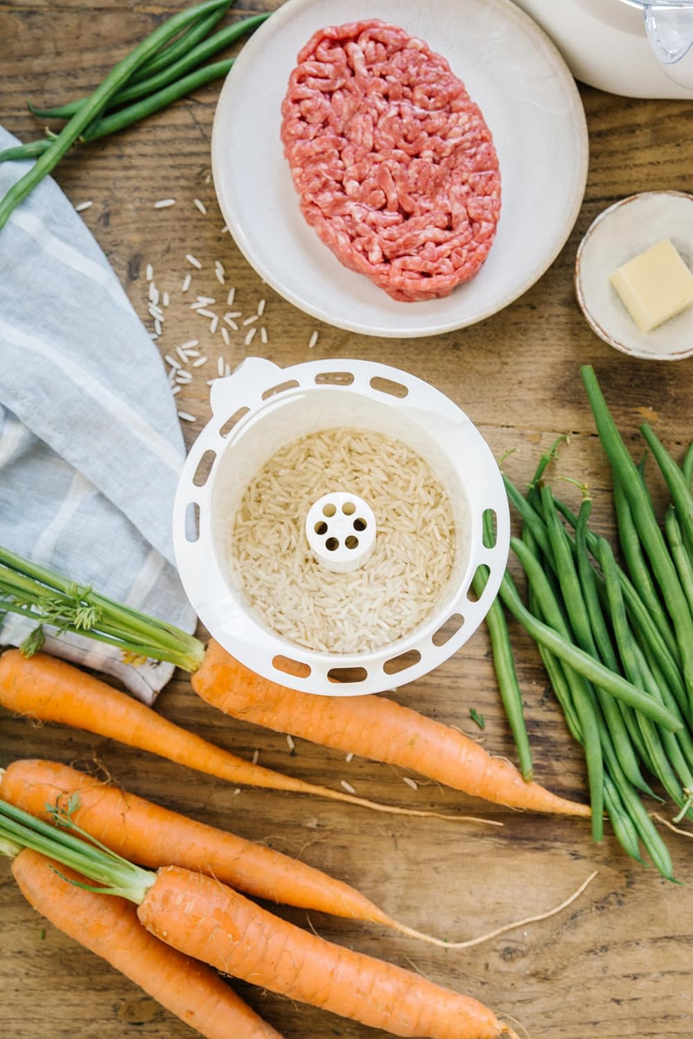 BÉABA - Babycook Duo - 4 in 1 Babynahrungszubereiter - Schonender Dampfgarer - Schnelles Dampfgaren