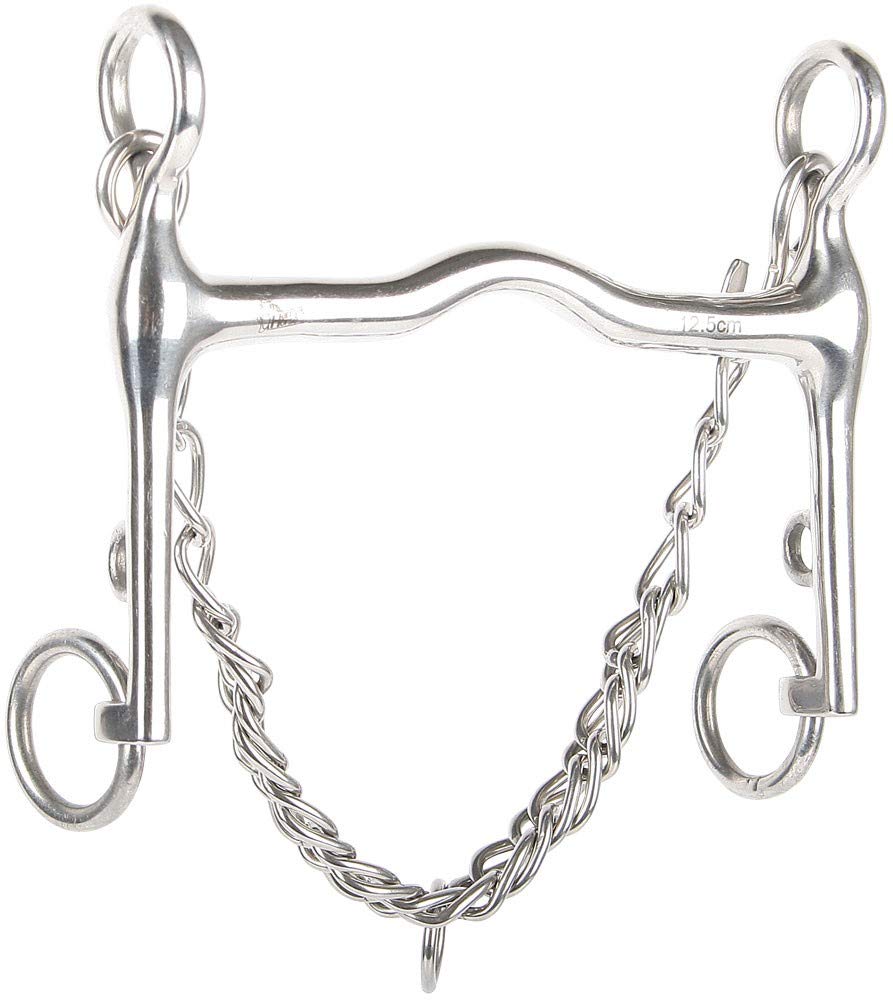 Harry´s Horse Kandarengebiss dünn Mundstück 12mm, Grösse:13.5 13.5 cm, 13.5 cm