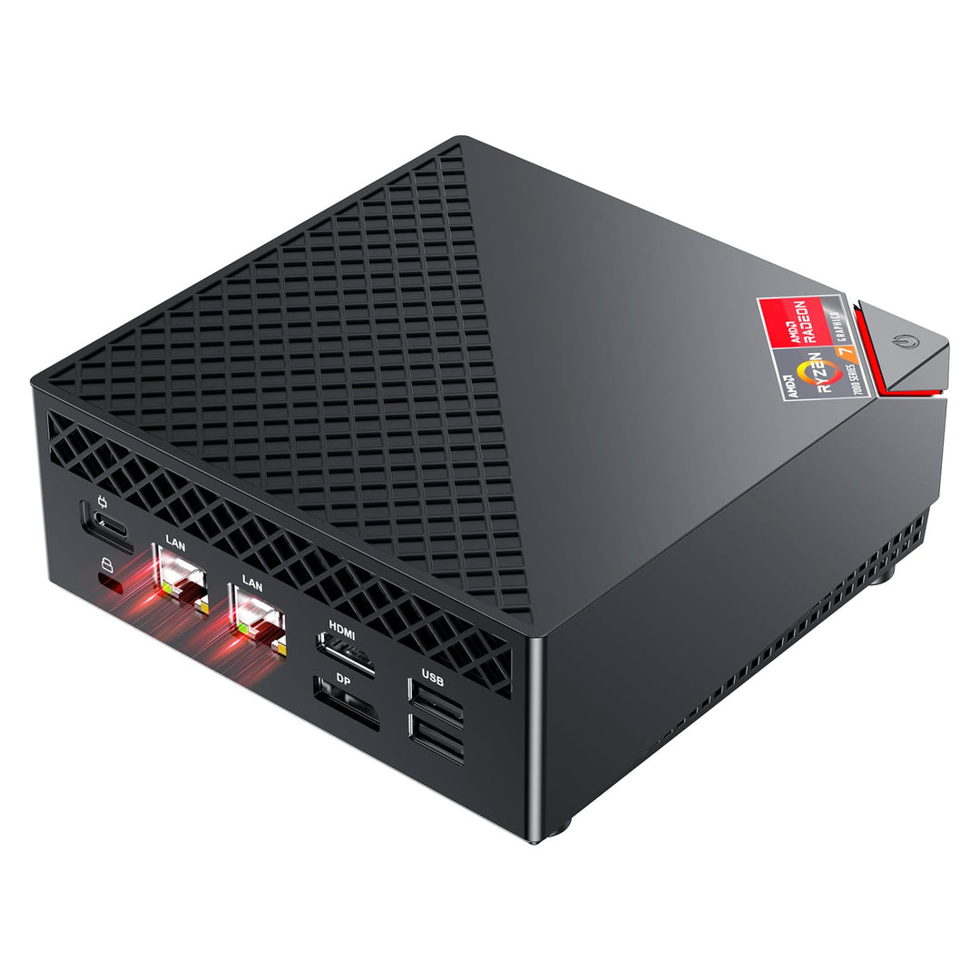 NiPoGi AM06 PRO Mini PC 32 GB DDR4 1 TB M.2 SSD, АMD Ryzen 5 7430U, 6C/ 12T