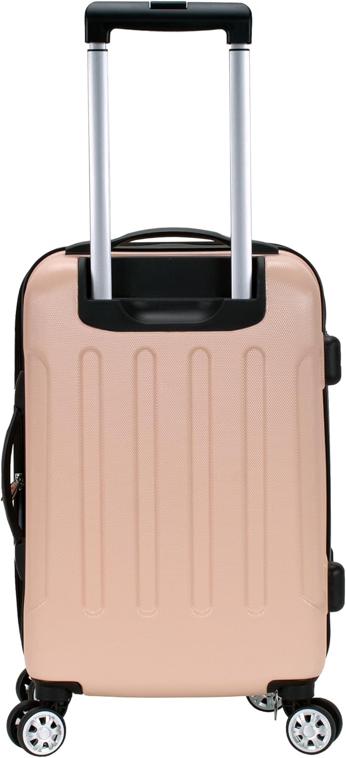 Rockland London Hardside Spinner Wheel Gepäck, Champagner, Carry-On 20-Inch, London Hardside Spinner