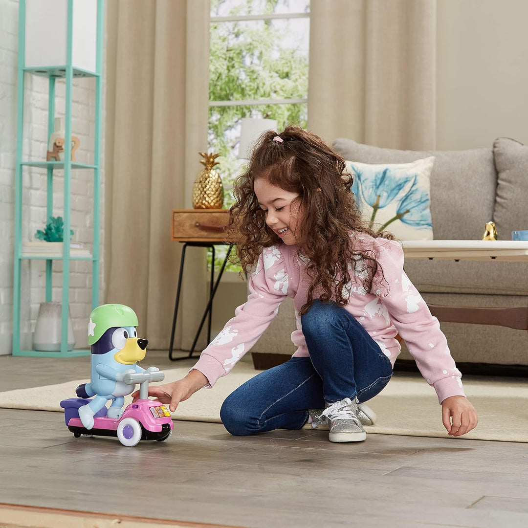 VTech 563805 Bluey Tretroller, blau, L
