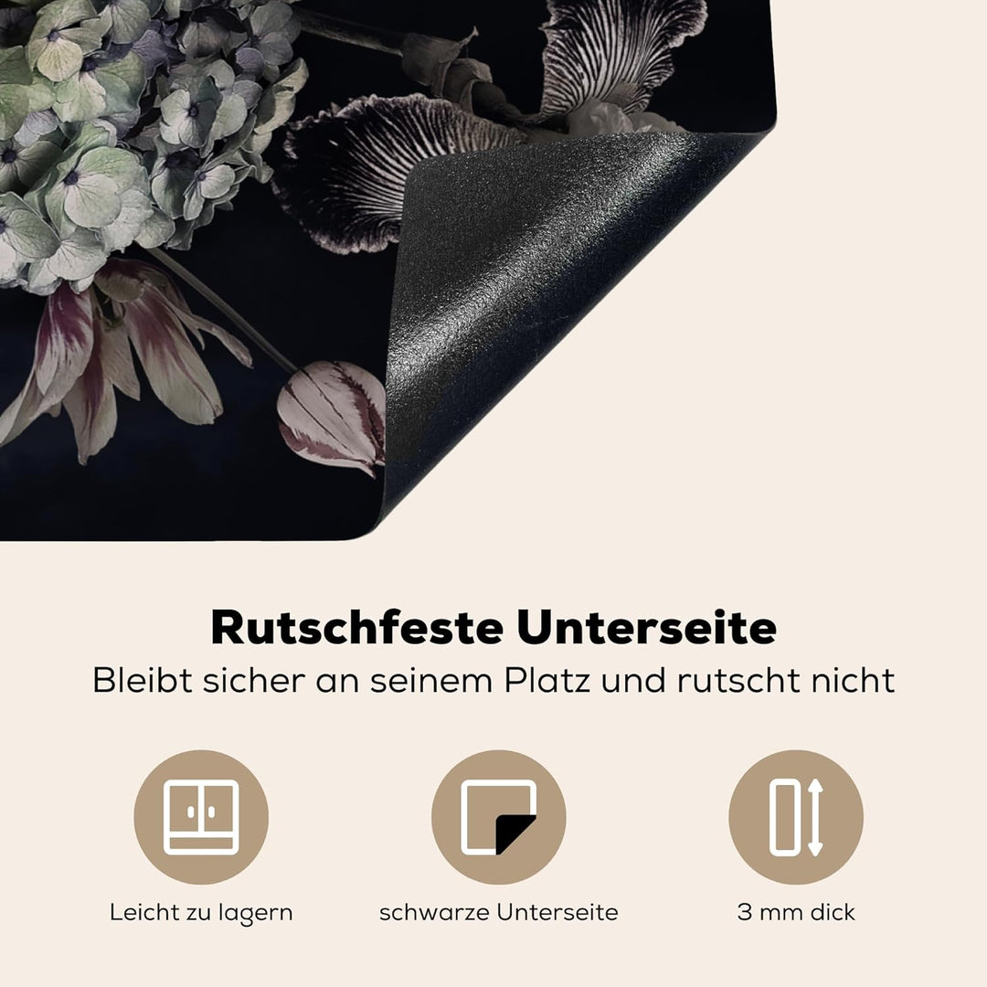 Herdabdeckplatte Einteilig Herdabdeckung Abdeckplatte für Ceranfeld Abdeckung Induktionskochfeld Auf