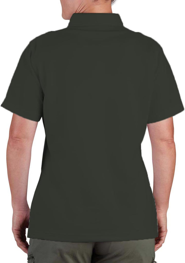 Propper I.c.e Performance Polo-Short Sleeve für Damen, Dunkelgrün XXL