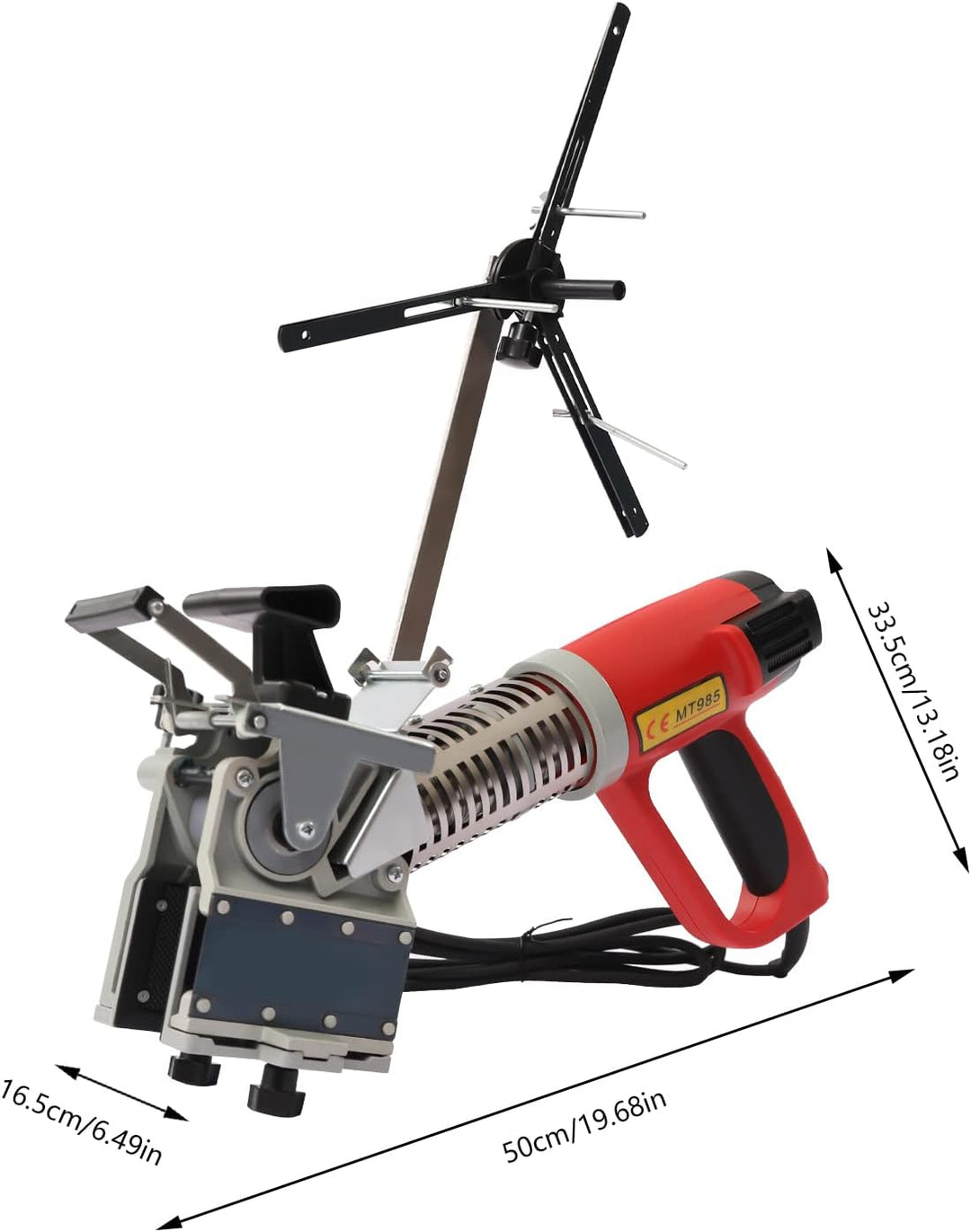 2000W Holzmann Mobiles Kantenanleimgerät Kantenanleimer Kantenanleimmaschine,Holzbearbeitungs-Kanten