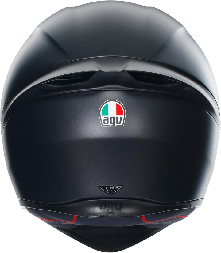 AGV - K1 S E2206, Motorrad Helm, ECE Vollvisier Motorradhelm, Racing Style mit Aerodynamischem Spoil