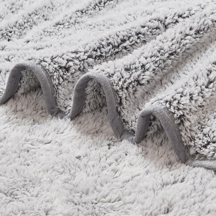EMME Sherpa Kuscheldecke, Dicke und Elegant, Sofadecke Doppelgesicht Extra Weich, Warme Gemütliche W