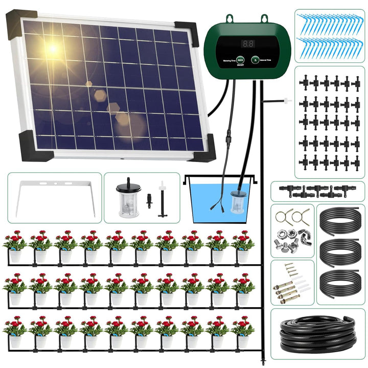 Solar Bewässerungssystem 300 Automatische BewäSserung Modi, Automatische Bewässerungssystem Garten m