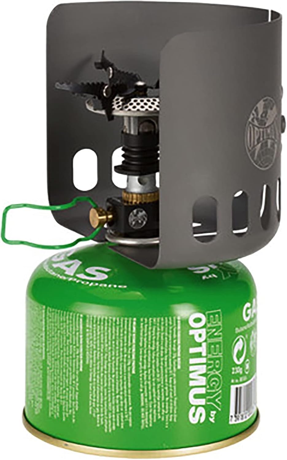 Optimus Clip-On Windschutzscheibe 8018907 - Effiziente Gas-Kochstelle mit Aluminium Windschutz für O
