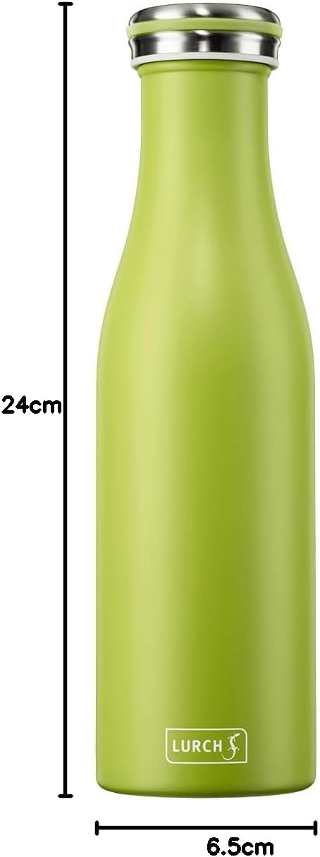 Isolier-Flasche Edelstahl 0,5l fresh green, Fresh Green