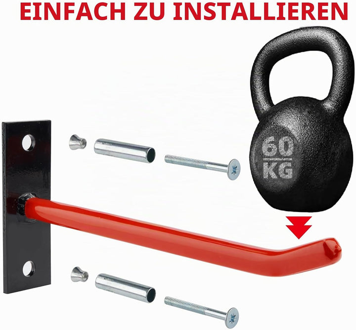 Sinoer 4er-Pack Reifenständer-Set Schwerlast-Reifenregal, Wandmontage, Garagenhaken, langlebig, zum