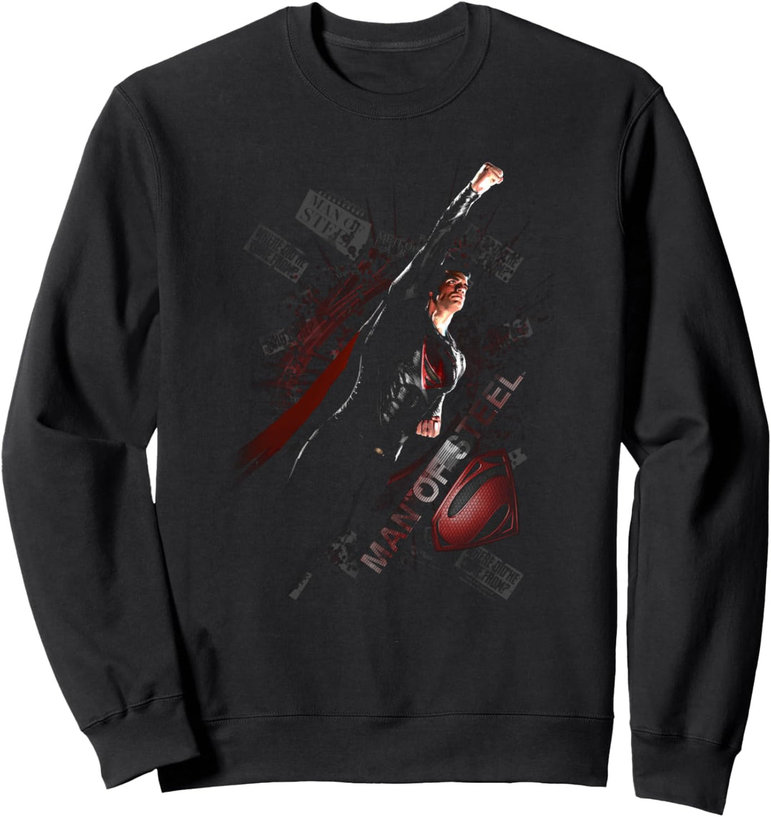 Superman Man of Steel Flying Sweatshirt