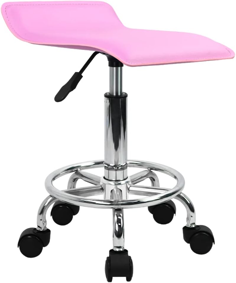 KKTONER Rollhocker Square (Rosa), Rosa