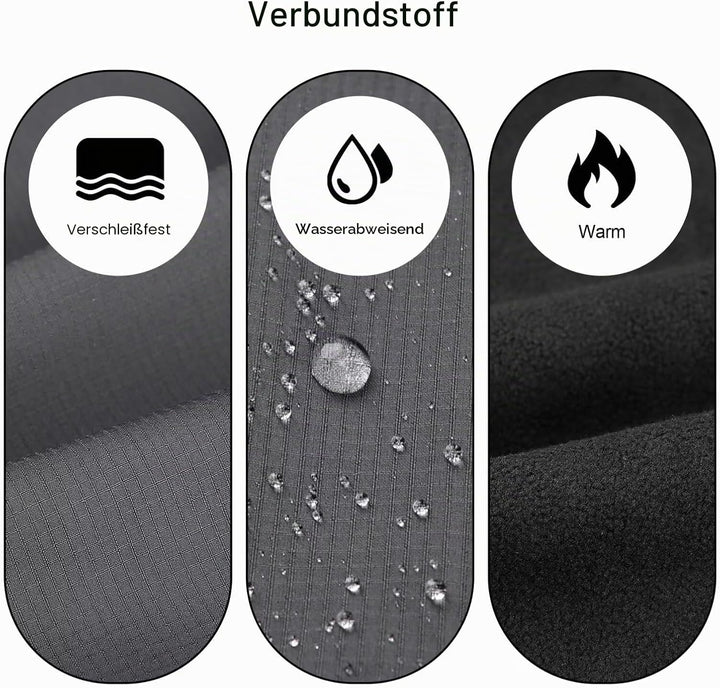 KUTOOK Damen Wanderhose Hp311 L Kurz Grau, L Kurz Grau