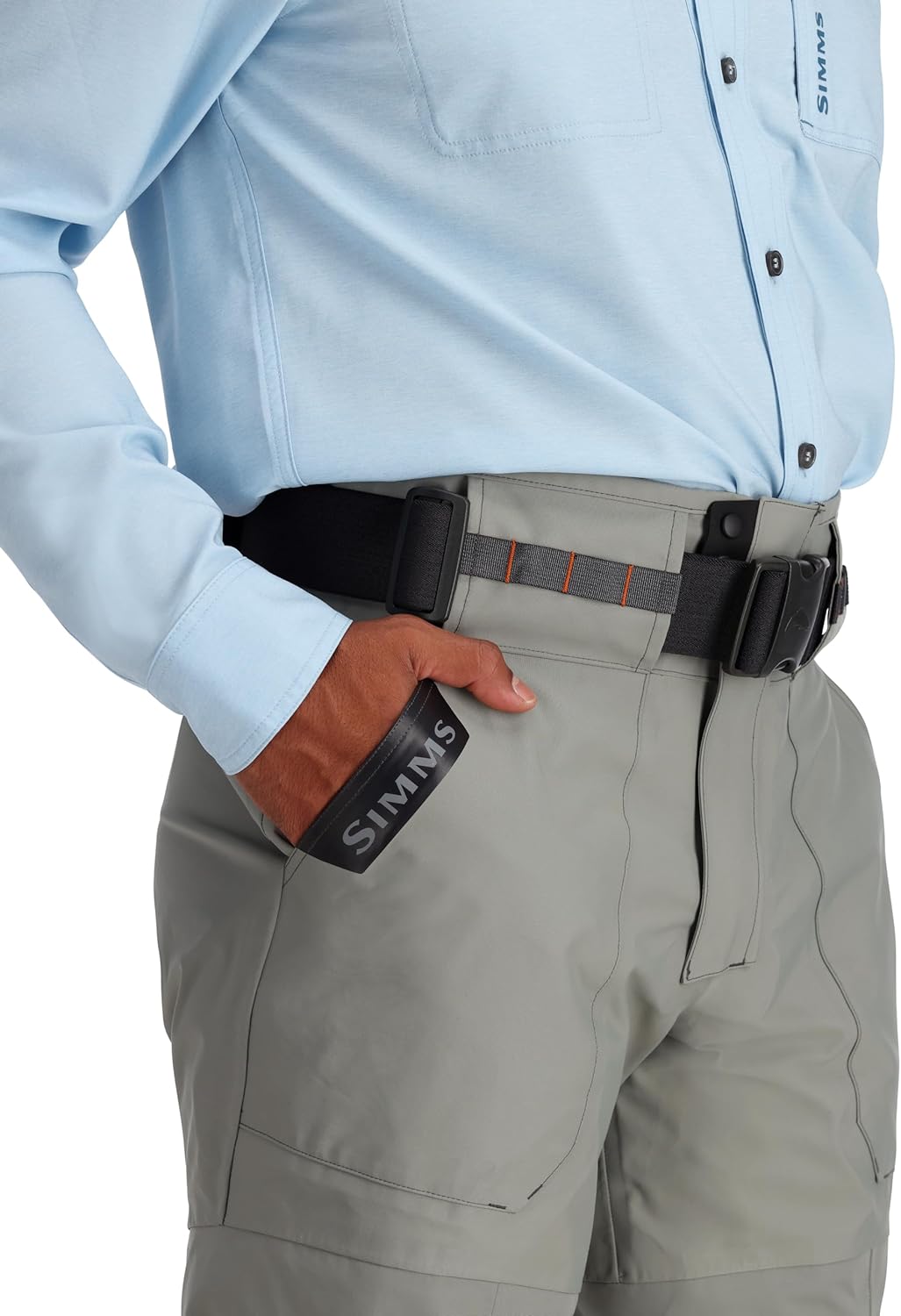 Simms Herren Freestone Hose XL Rauch, XL Rauch