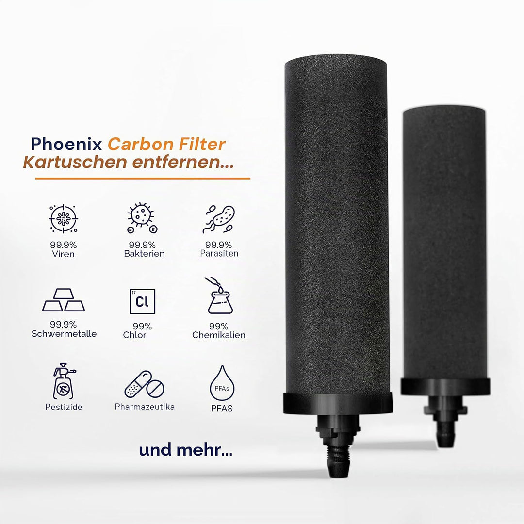 Phoenix Gravity 1 Liter tragbarer Wasserfilter 1 Litre, 1 Litre