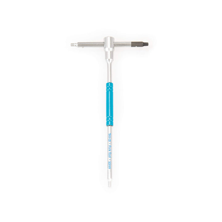 Park Tool THH-25 25mm Sechskant-Stiftschlüssel mit T-Griff Blau, THH-25, 25mm
